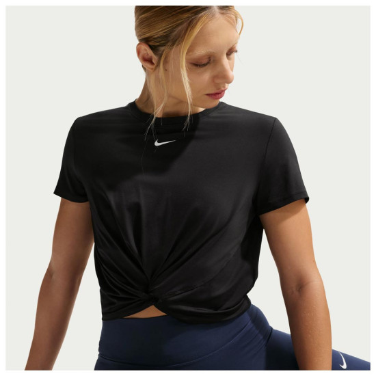Nike Γυναικεία κοντομάνικη μπλούζα One Classic Twist Dri-FIT T-Shirt